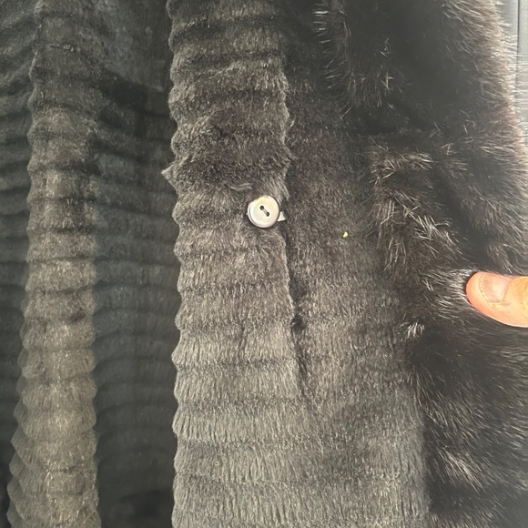 Loro Piana rabbit and mink coat - Picture 7 of 8